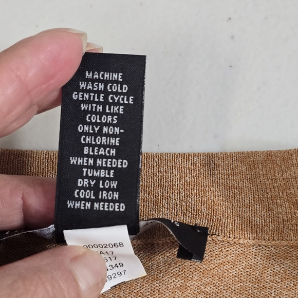 INC International Concepts Womens Plus Ruffled Sleeve Knit Sweater Size 2X - Picture 10 of 12